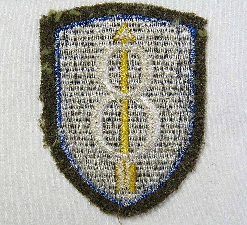 Pre-WWII 8th Infantry Division Patch — image 2