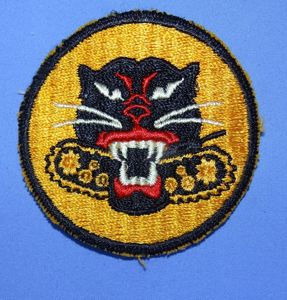 WWII 8 Wheel Tank Destroyer Pale Yellow Patch with Line …