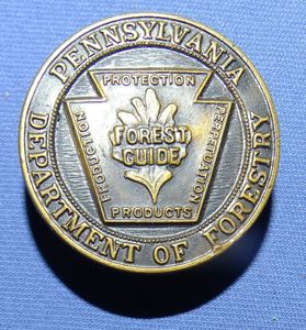 Pennsylvania Department of Forestry Forest Guide Collar Disk