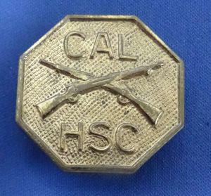 California National Guard Infantry HSC Collar Disk