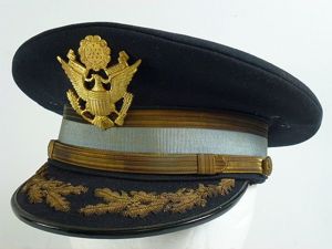 Excellent Condition 1930's Army Infantry Officer Dress Visor Cap
