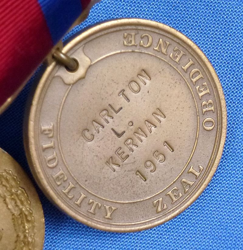 Named Korean War U.S. Marine Corps Medals Bar — image 3