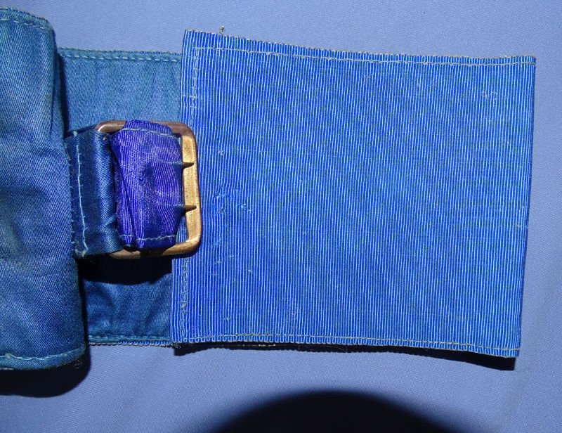 WWI French Made Division Headquarters Artillery Staff Armband — image 3