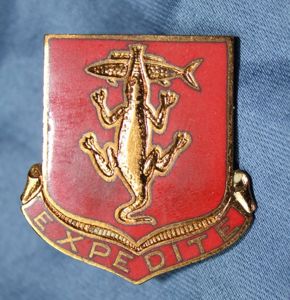 German Made 103rd Armored Crest DI
