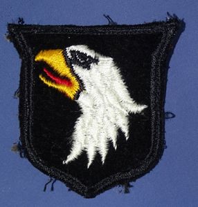 Velvet 101st Airborne Patch