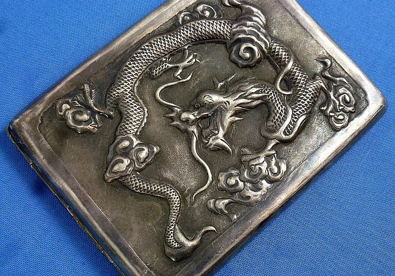 Named China Marine Silver Cigarette Case — image 4
