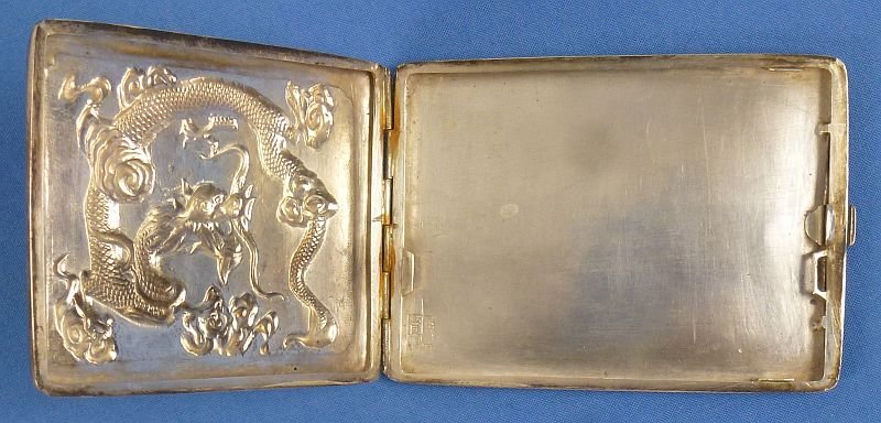 Named China Marine Silver Cigarette Case — image 5