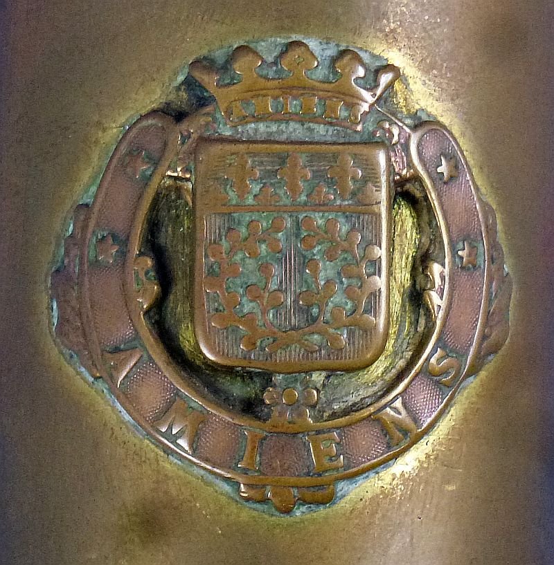 WWI 'Amiens' Trench Art Shell Casing — image 2