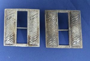 Pair WWI Officer's Captain's Rank Insignia