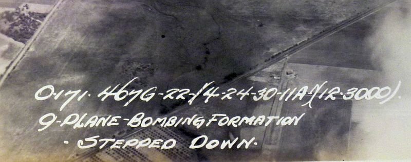 Large Photograph of Nine US Army Biplane Bombers — image 2