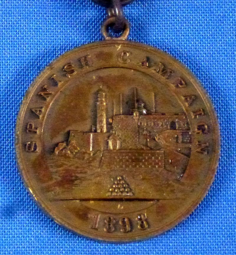 U.S. Navy Spanish Campaign Medal by Bastian Brothers — image 2