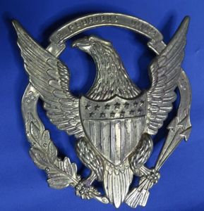Model 1872 Spike Helmet Eagle Plate
