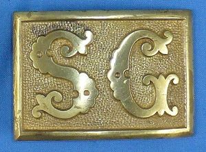 1870's-80's State Guard Belt Plate