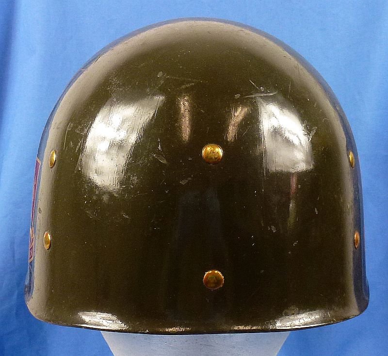 Named 159th Transportation Battalion Staff Sergeant Parade M1 Helmet Liner — image 5