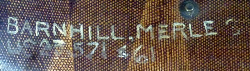 Named 159th Transportation Battalion Staff Sergeant Parade M1 Helmet Liner — image 9