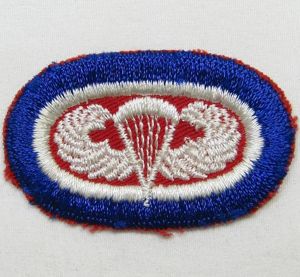 11th Airborne Parachute Oval
