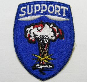 82nd Airborne Support Patch