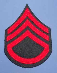 1902 Artillery Sergeant First Class Chevron