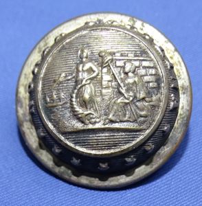 Post Civil War North Carolina Button