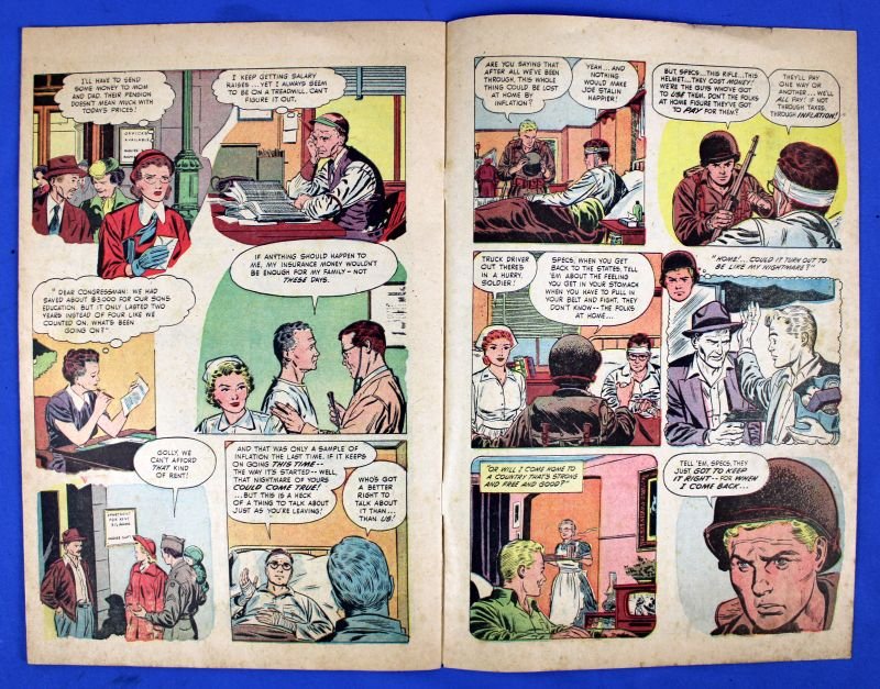 Korean War Comic Book: 'Inflation is Your Fight!' — image 3