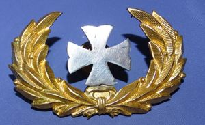 1901-1903 Hospital Steward Cap Badge Insignia