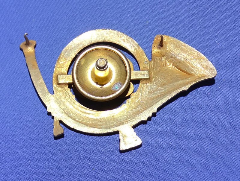 1896 99th Regiment Field Musician Cap Insignia — image 2