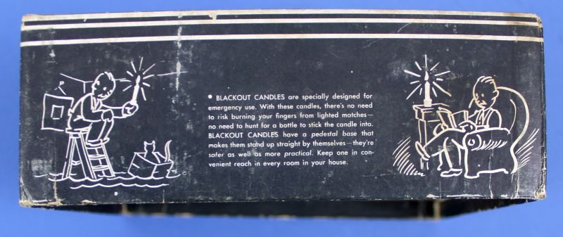 Boxed WWII Blackout Candles — image 4