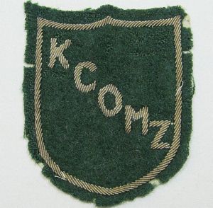 KCOMZ Korean Communication Zone 1st Style Bullion Patch