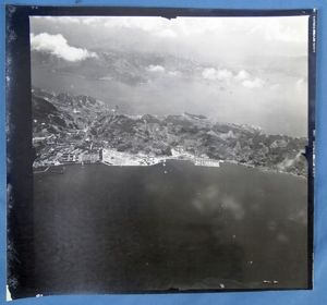 1945 Pacific Island Aerial Photograph