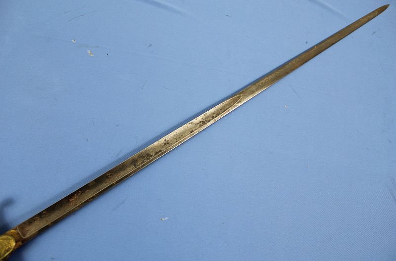 1830's / 1840's US Militia Staff Officer's Sword With Indian Princess Pommel — image 4