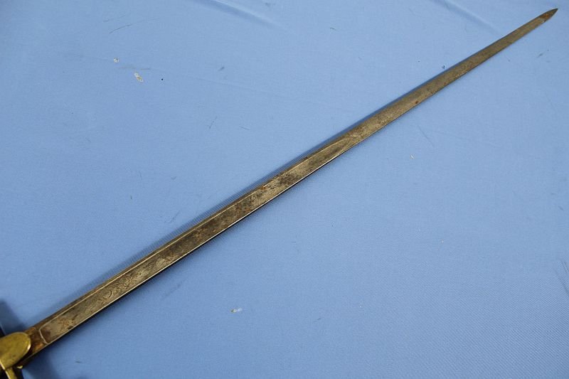 1830's / 1840's US Militia Staff Officer's Sword With Indian Princess Pommel — image 5