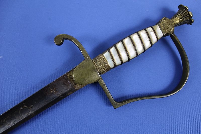 1830's / 1840's US Militia Staff Officer's Sword With Indian Princess Pommel — image 7