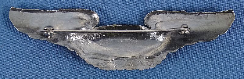 3-1/8 inch Pin Back Airship Pilot Wing — image 2