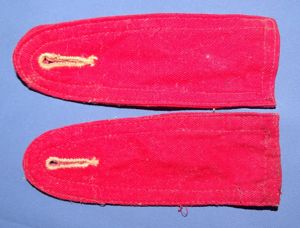 Spanish American War Artillery Shoulder Straps