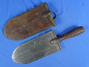 Indian Wars Era Model 1873 Entrenching Tool Knife with Leather …