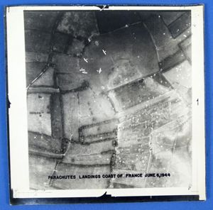 Original Aerial Reconnaissance Photograph of the D-Day Normandy Paratrooper Landings …