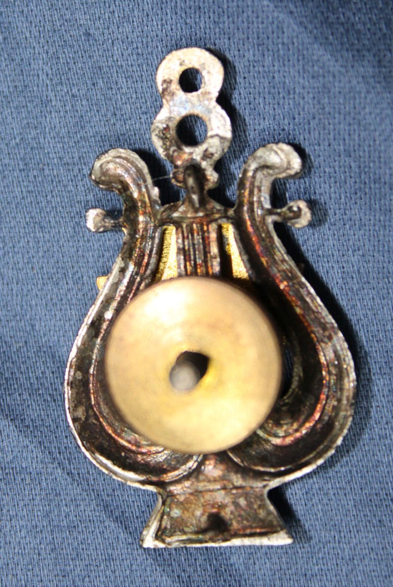 Pre WWI PA NG Musician 8th Regiment Cap Badge — image 2