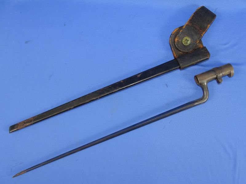 Model 1873 45/70 Socket Bayonet in 'USN' Scabbard — image 3