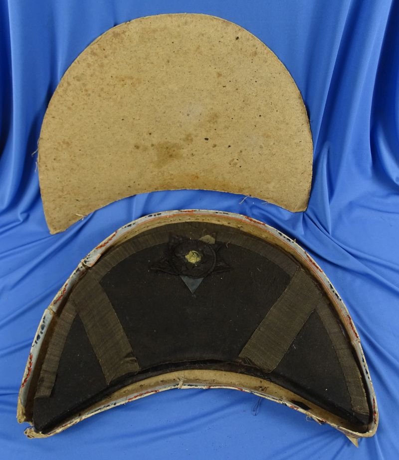 American Federal Period Officer's Bicorn Hat with Box — image 11