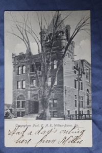 GAR Conyngham Post Wilkes-Barre PA Postcard