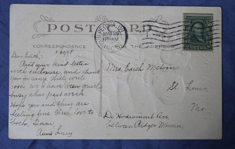 GAR Postcard Decoration Day The Blue and The Gray — image 2