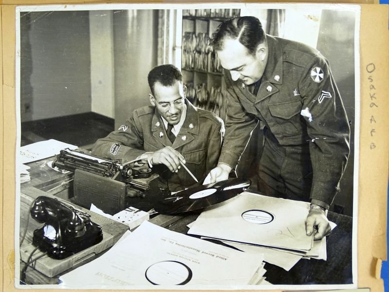 Large Scrapbook and Photo Album of a Korean War Era U.S. Army Armed Forces Network Broadcaster — image 7