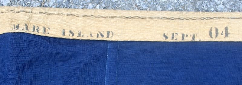 US Navy Rear Admiral Ships Flag Dated Sept 1904 — image 4