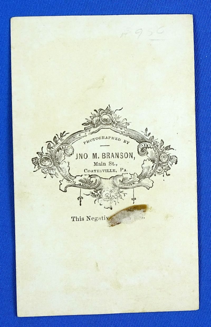 Civil War CDV of a Seated Full Figure Union Enlisted Man with Kepi — image 2