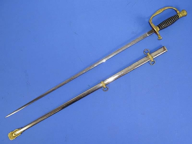 Model 1860 U.S. Army Staff and Field Officer Sword by Weyersberg Kirschbaum & Company Through the M.C. Lilley Company — image 2
