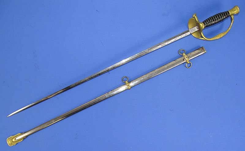 Model 1860 U.S. Army Staff and Field Officer Sword by Weyersberg Kirschbaum & Company Through the M.C. Lilley Company — image 3