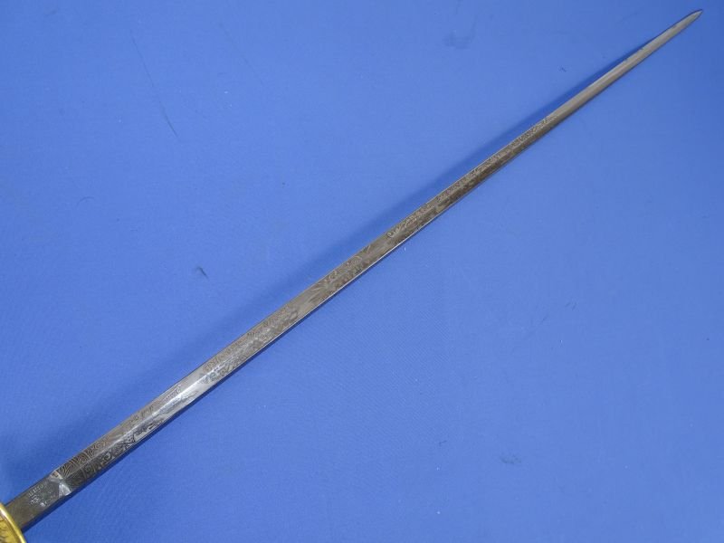 Model 1860 U.S. Army Staff and Field Officer Sword by Weyersberg Kirschbaum & Company Through the M.C. Lilley Company — image 4