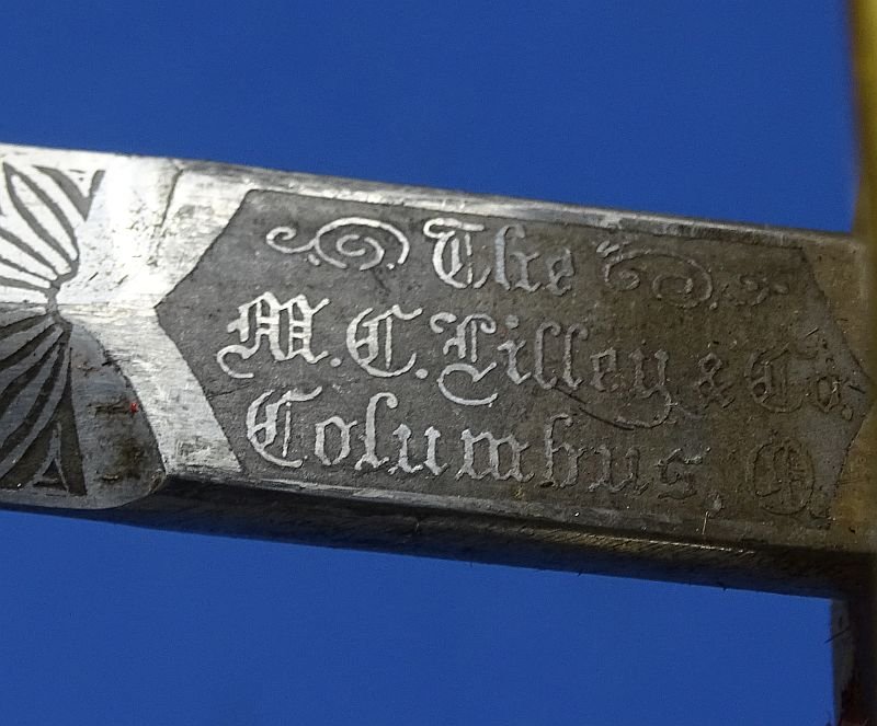 Model 1860 U.S. Army Staff and Field Officer Sword by Weyersberg Kirschbaum & Company Through the M.C. Lilley Company — image 6