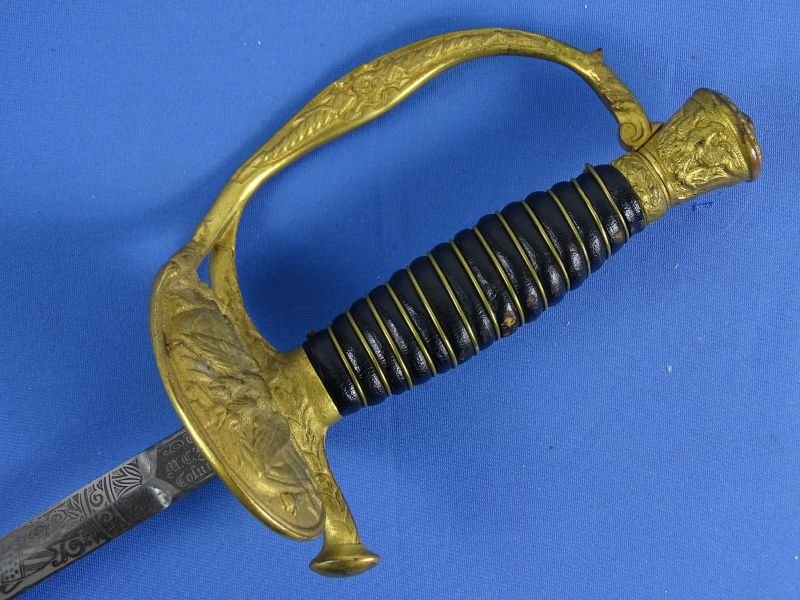 Model 1860 U.S. Army Staff and Field Officer Sword by Weyersberg Kirschbaum & Company Through the M.C. Lilley Company — image 8