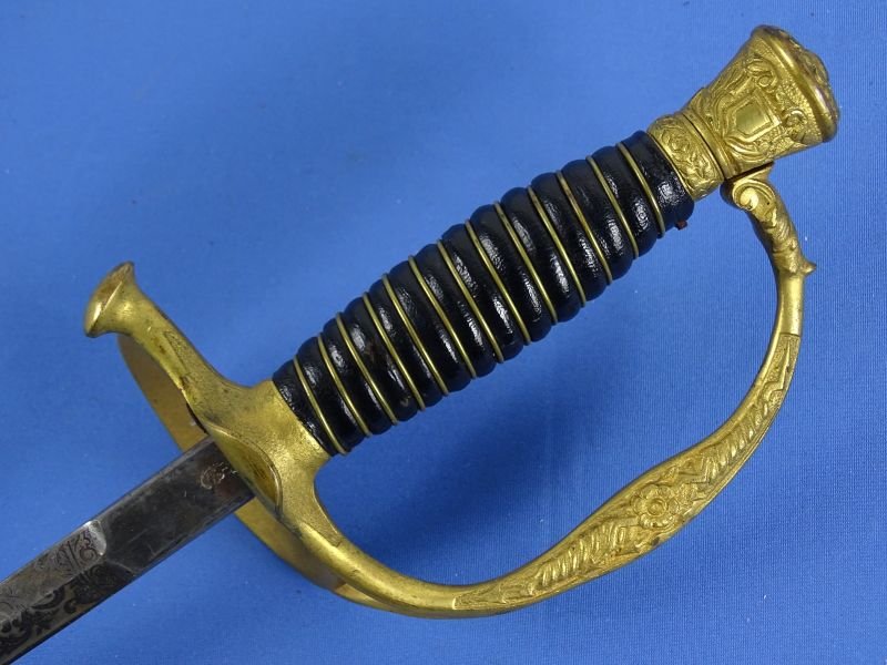 Model 1860 U.S. Army Staff and Field Officer Sword by Weyersberg Kirschbaum & Company Through the M.C. Lilley Company — image 9